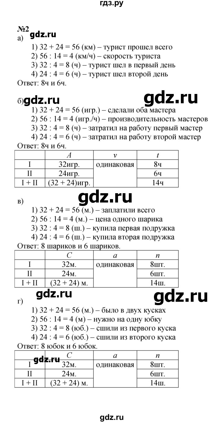 ГДЗ по математике 3 класс Петерсон   часть 3 - Урок 18, Решебник к учебнику 2022