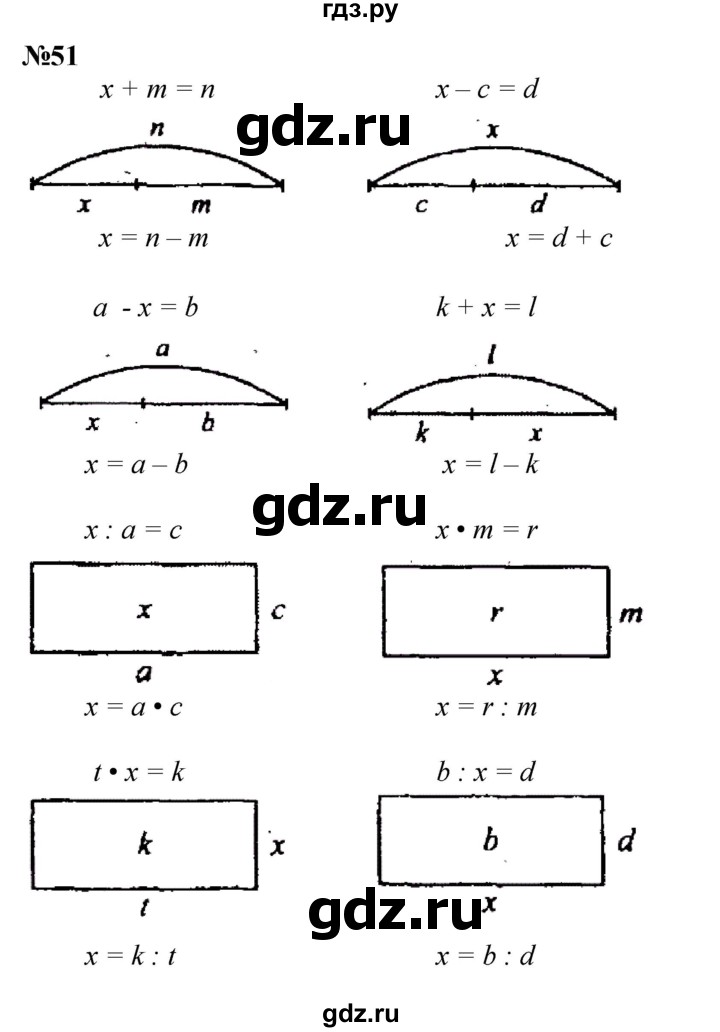ГДЗ по математике 3 класс Петерсон   задача - 51, Решебник к учебнику 2022