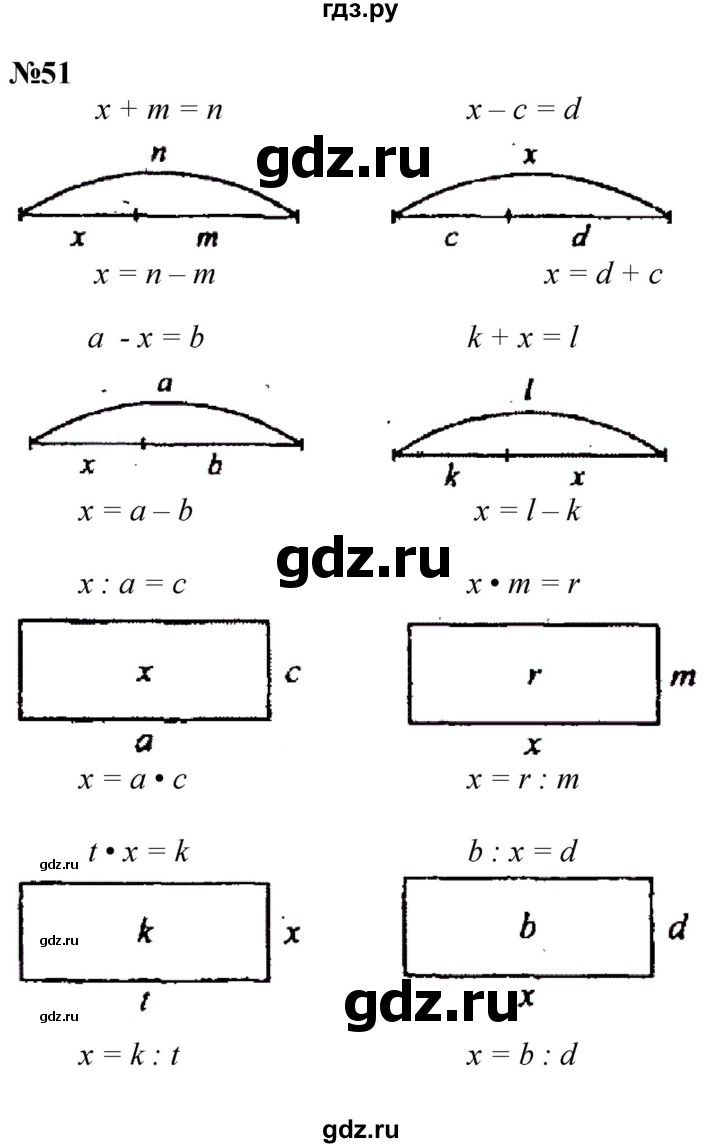 ГДЗ по математике 3 класс Петерсон   задача - 51, Решебник к учебнику 2017