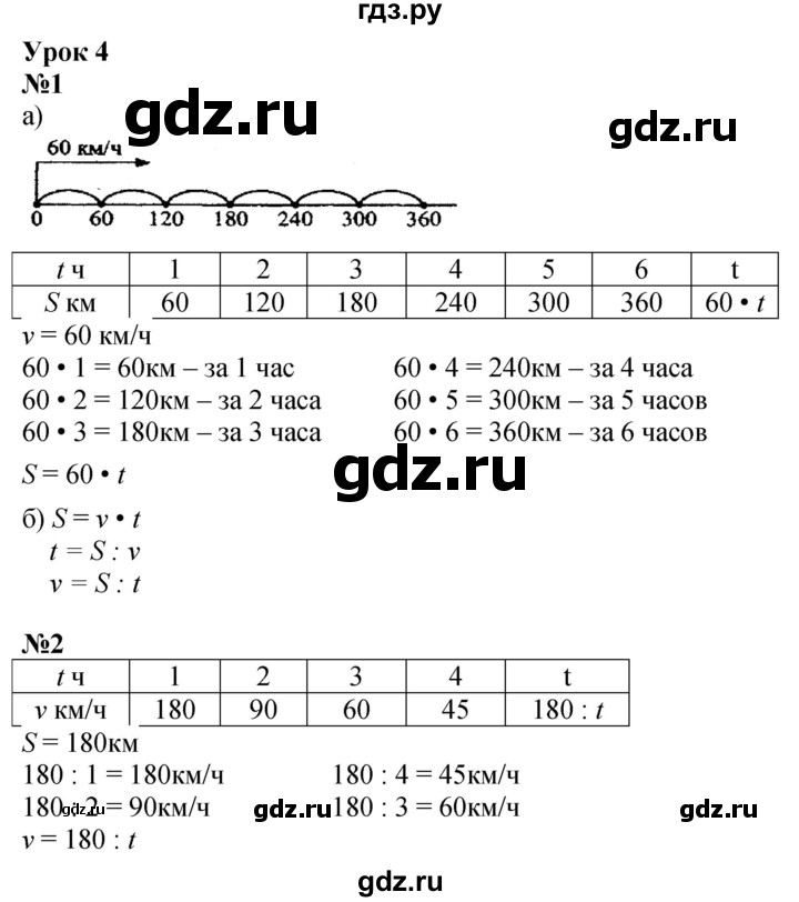 ГДЗ по математике 3 класс Петерсон  Углубленный уровень часть 3 - Урок 4, Решебник 2025 (2024) (углублённый уровень)