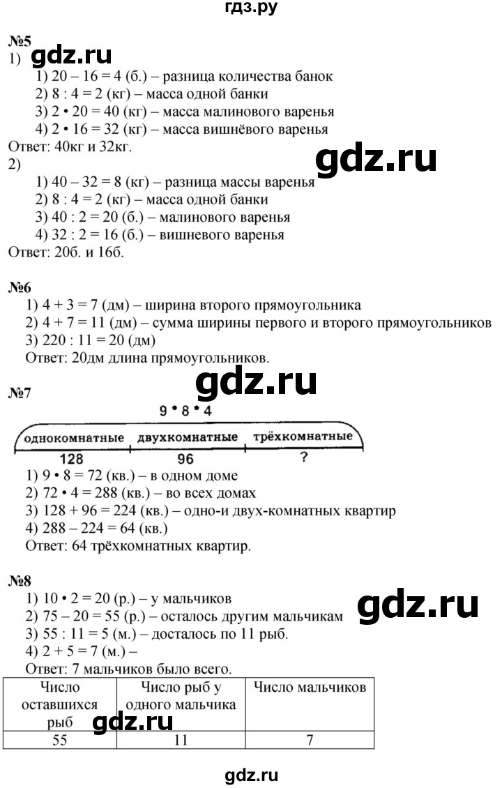 ГДЗ по математике 3 класс Петерсон  Углубленный уровень часть 3 - Урок 19, Решебник 2017