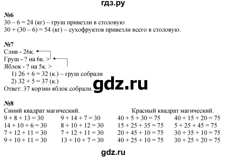 ГДЗ по математике 3 класс Моро часть 1 - ответ страница 27, Решебник 2026