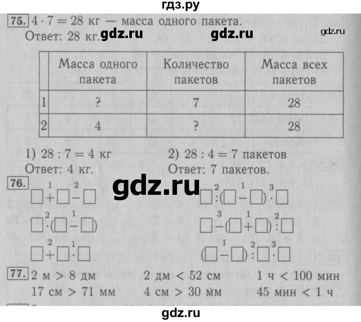 ГДЗ часть 1. страница 32 математика 3 класс рабочая тетрадь Моро, Волкова