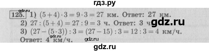 4 класс страница 125 упражнение 236