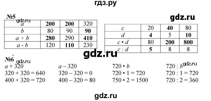 ГДЗ. Номера 1-7 - Страница 96 — Математика 4 класс Моро часть 2, Решебник 2023