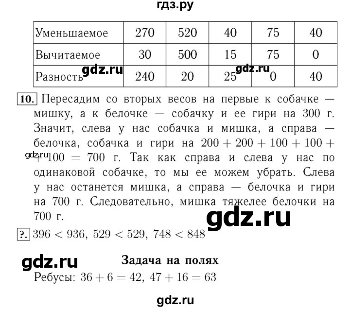 ГДЗ. Номера 4-10, Ребус на полях, Задание внизу страницы - Страница 5 — Математика 4 класс Моро часть 1, Решебник 2015 №3