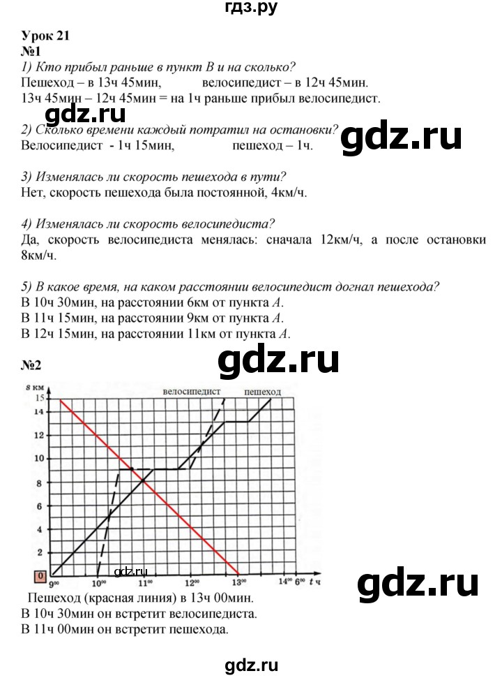 ГДЗ по математике 4 класс Петерсон   часть 3 - Урок 21, Решебник к учебнику 2022 (Учусь учиться 6-е издание)