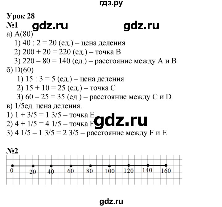 ГДЗ по математике 4 класс Петерсон   часть 2 - Урок 28, Решебник №1 2015 (Учусь учиться)