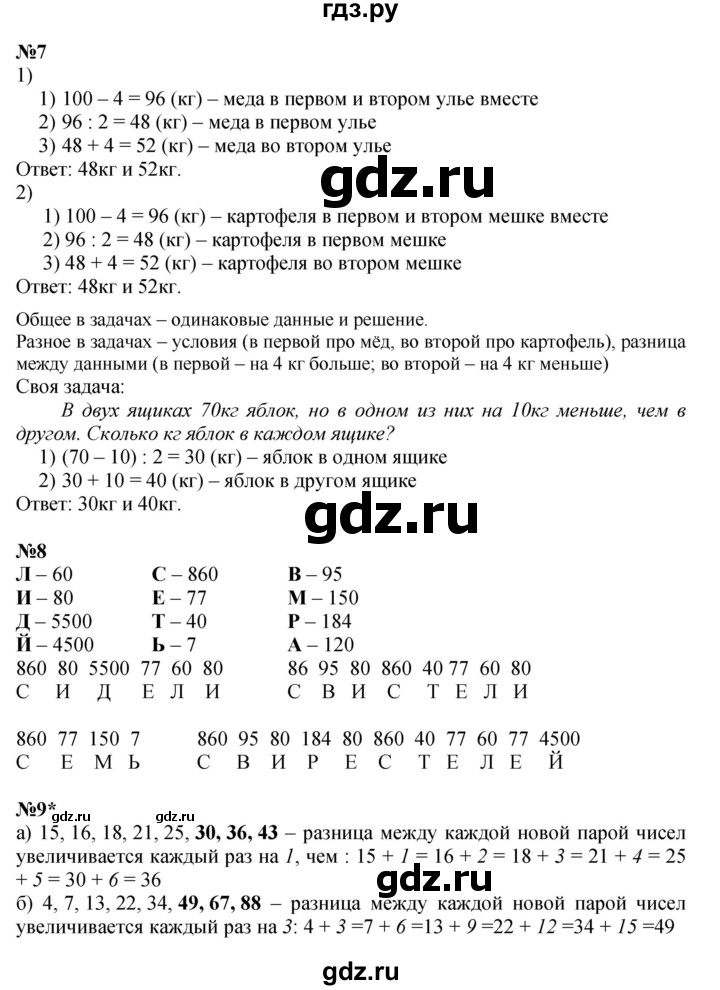 ГДЗ по математике 4 класс Петерсон   часть 1 - Урок 12, Решебник 2022 4-е изд.