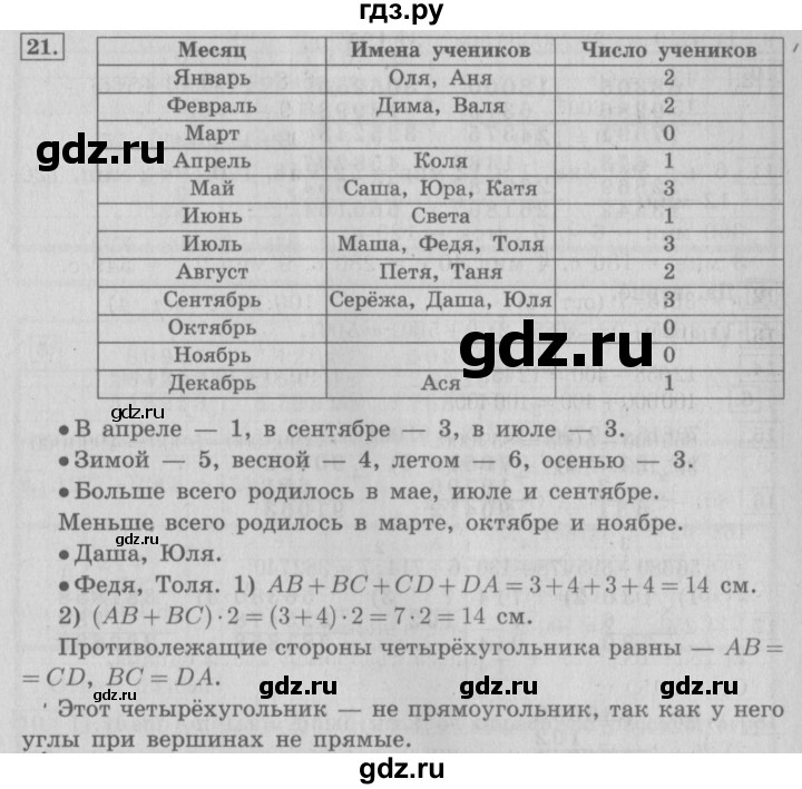 ГДЗ по математике 4 класс  Рудницкая   часть 1. страница - 29, Решебник №3 2016