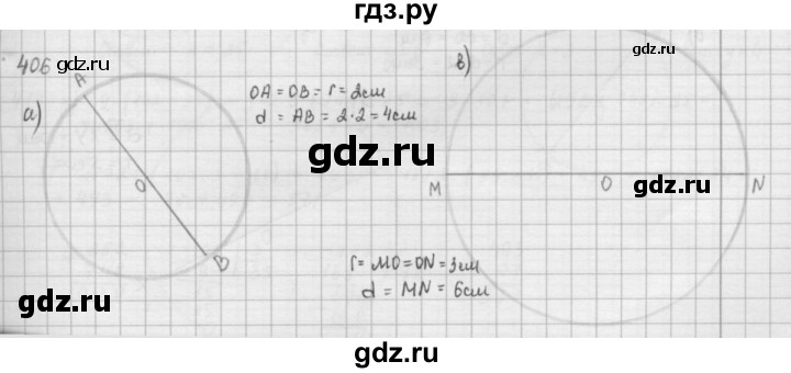 ГДЗ по математике 5 класс  Зубарева   № - 406, Решебник №1