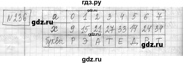 ГДЗ по математике 5 класс  Петерсон   часть №1 - 236, Решебник к учебнику 2023