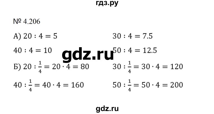 ГДЗ по математике 5 класс  Никольский  Базовый уровень глава 4 - 4.206 (933), Решебник к учебнику 2023