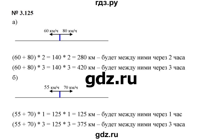 ГДЗ по математике 5 класс Дорофеев  Базовый уровень глава 3 / упражнение - 3.125 (283), Решебник к учебнику 2023