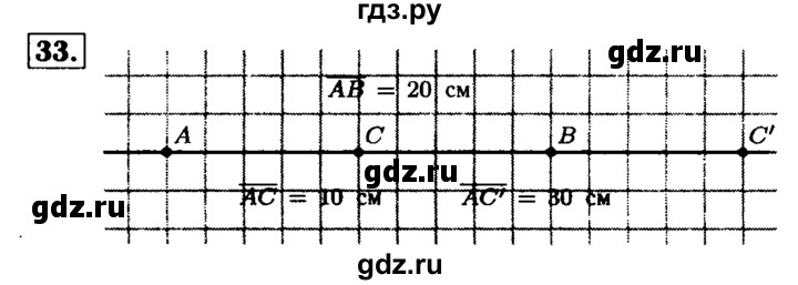 ГДЗ по математике 5 класс  Бунимович  Базовый уровень упражнение - 33, Решебник №2 2014