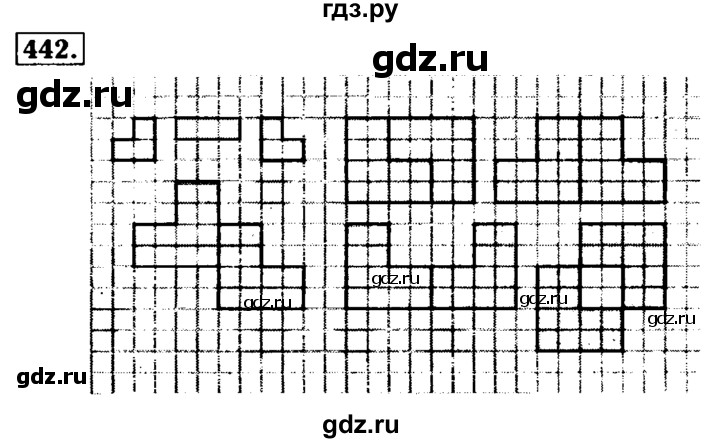 ГДЗ по математике 5 класс  Бунимович  Базовый уровень упражнение - 442, Решебник №2 2014