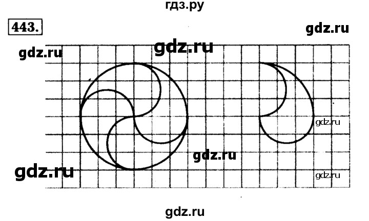 ГДЗ по математике 5 класс  Бунимович  Базовый уровень упражнение - 443, Решебник №2 2014
