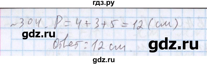 ГДЗ по математике 5 класс  Бунимович  Базовый уровень упражнение - 304, Решебник №1 2014