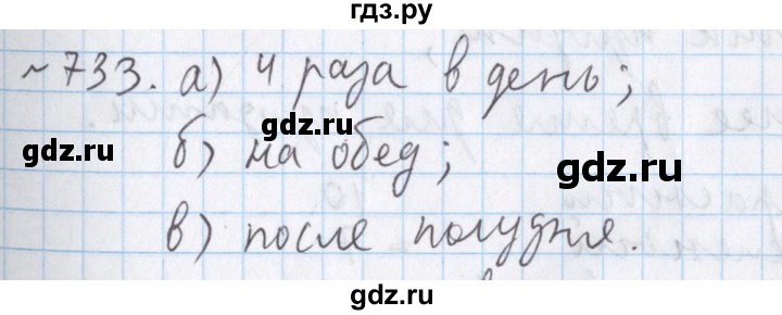 ГДЗ по математике 5 класс  Бунимович  Базовый уровень упражнение - 733, Решебник №1 2014