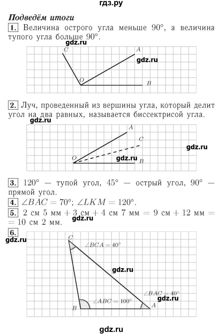 Гдз по геометрии 5 класс контурная карта