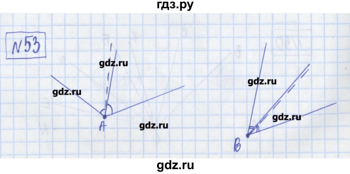 ГДЗ по математике 5 класс  Муравин Рабочая тетрадь   задание - 53, Решебник №1