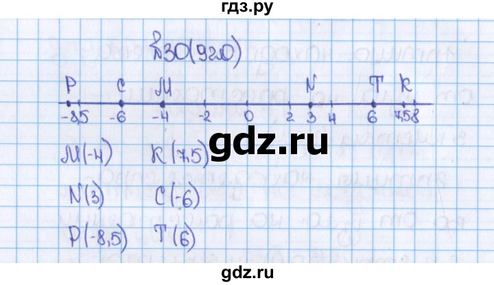 ГДЗ по математике 6 класс  Виленкин   учебник 2015. номер - 920 (30), Решебник №1
