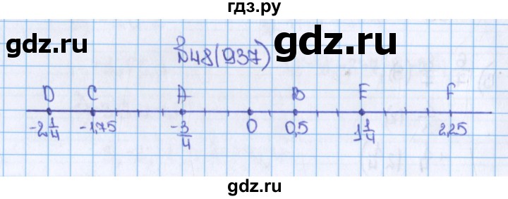 ГДЗ по математике 6 класс  Виленкин   учебник 2015. номер - 937 (48), Решебник №1