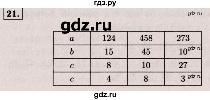 ГДЗ по математике 6 класс  Виленкин   учебник 2017 / часть 1. упражнение - 21 (21), Решебник 2017 №3