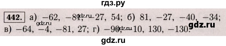 ГДЗ по математике 6 класс  Виленкин   учебник 2017 / часть 2. упражнение - 442 (1331), Решебник 2017 №3
