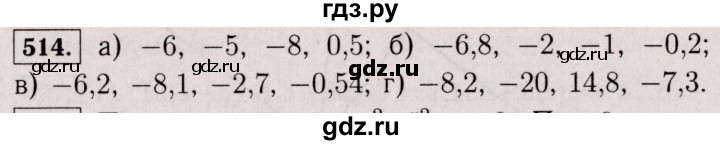 ГДЗ по математике 6 класс  Виленкин   учебник 2017 / часть 2. упражнение - 514 (1403), Решебник 2017 №3