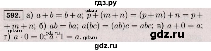 ГДЗ по математике 6 класс  Виленкин   учебник 2017 / часть 2. упражнение - 592 (1481), Решебник 2017 №3