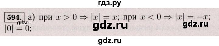 ГДЗ по математике 6 класс  Виленкин   учебник 2017 / часть 2. упражнение - 594 (1483), Решебник 2017 №3