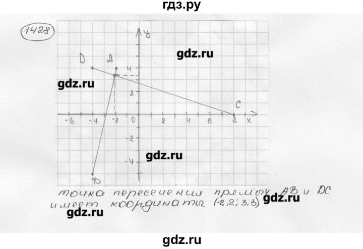 ГДЗ по математике 6 класс  Виленкин   учебник 2015. номер - 1428 (539), Решебник №3