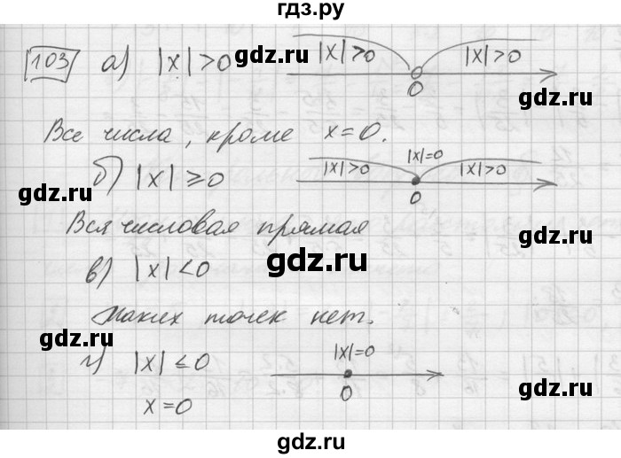 ГДЗ по математике 6 класс Зубарева   номер - 103, Решебник