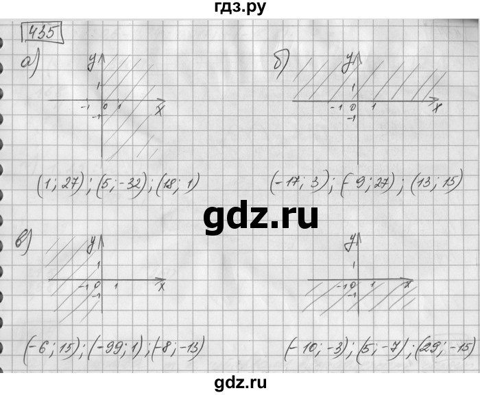 ГДЗ по математике 6 класс Зубарева   номер - 435, Решебник