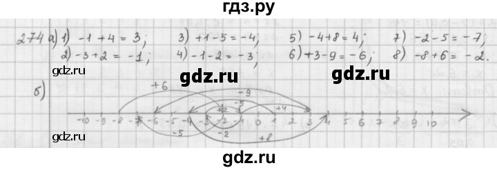 ГДЗ по математике 6 класс  Петерсон  Базовый уровень часть 2 - 274, Решебник к учебнику 2016