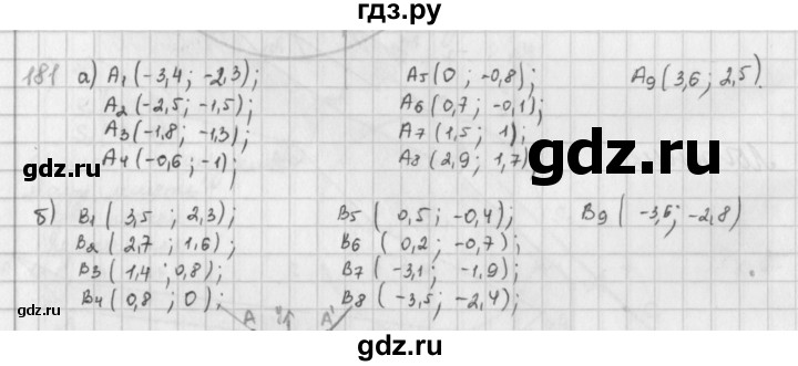 ГДЗ по математике 6 класс  Петерсон  Базовый уровень часть 3 - 181, Решебник к учебнику 2023