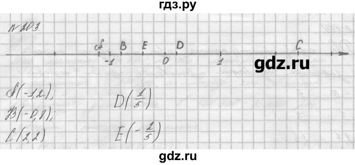 ГДЗ по математике 6 класс  Чесноков дидактические материалы  самостоятельная работа / вариант 2 - 203, Решебник №1