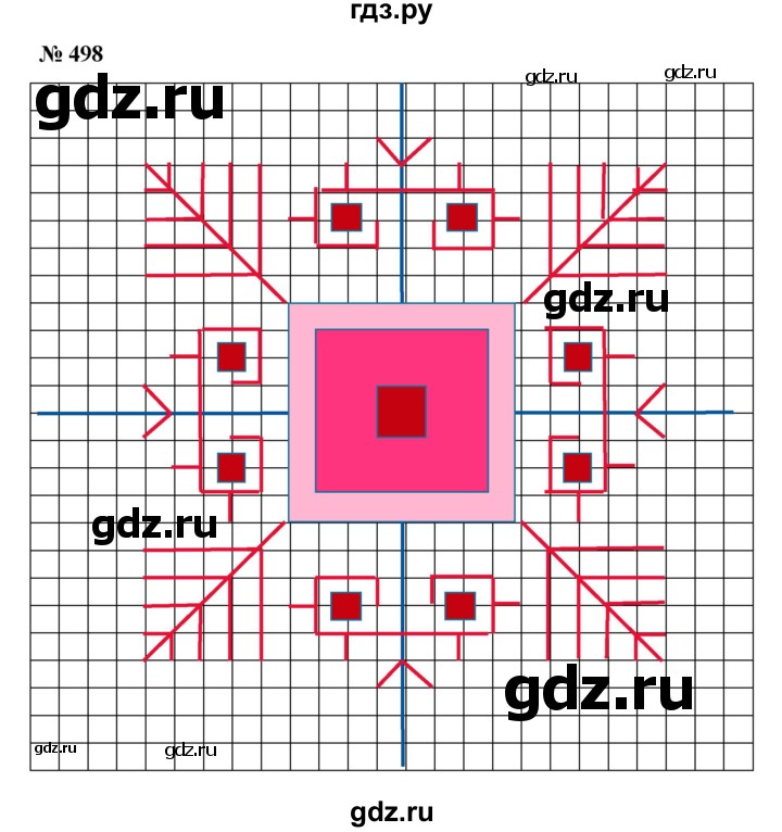 ГДЗ по математике 6 класс  Бунимович   упражнение - 498, Решебник №1 2014