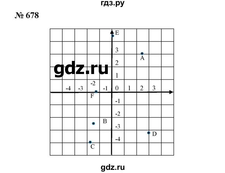ГДЗ по математике 6 класс  Бунимович   упражнение - 678, Решебник №1 2014