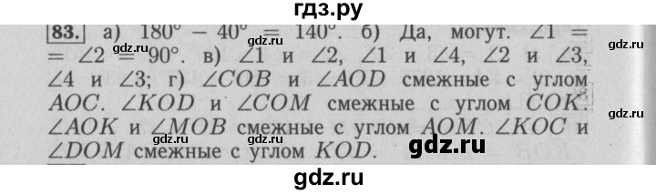 ГДЗ по математике 6 класс  Бунимович   упражнение - 83, Решебник №2 2014