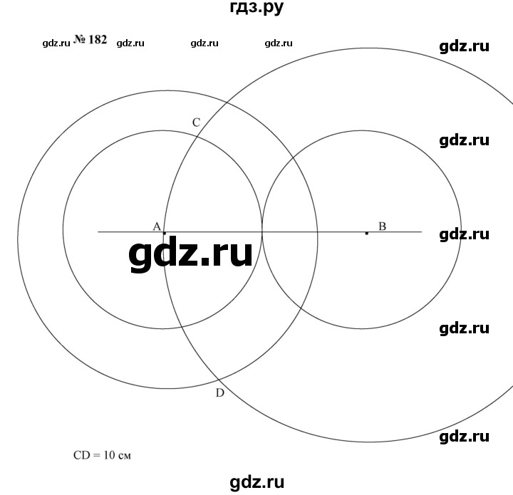 ГДЗ по математике 6 класс  Бунимович   упражнение - 182, Решебник 2023
