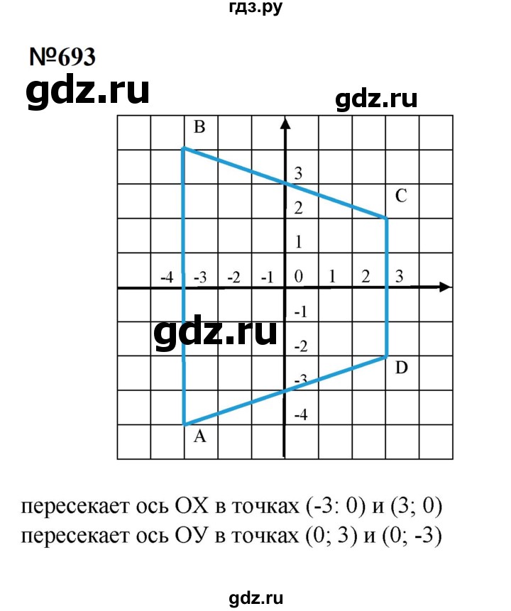 ГДЗ по математике 6 класс  Бунимович   упражнение - 693, Решебник 2023