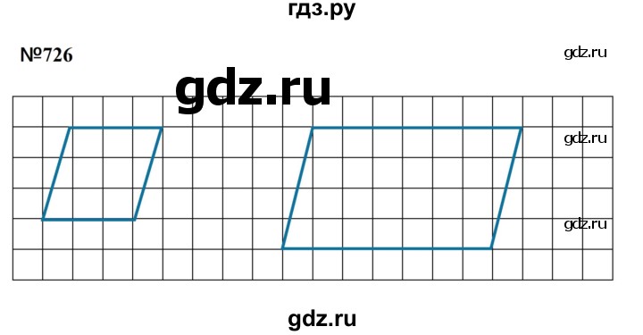 ГДЗ по математике 6 класс  Бунимович   упражнение - 726, Решебник 2023