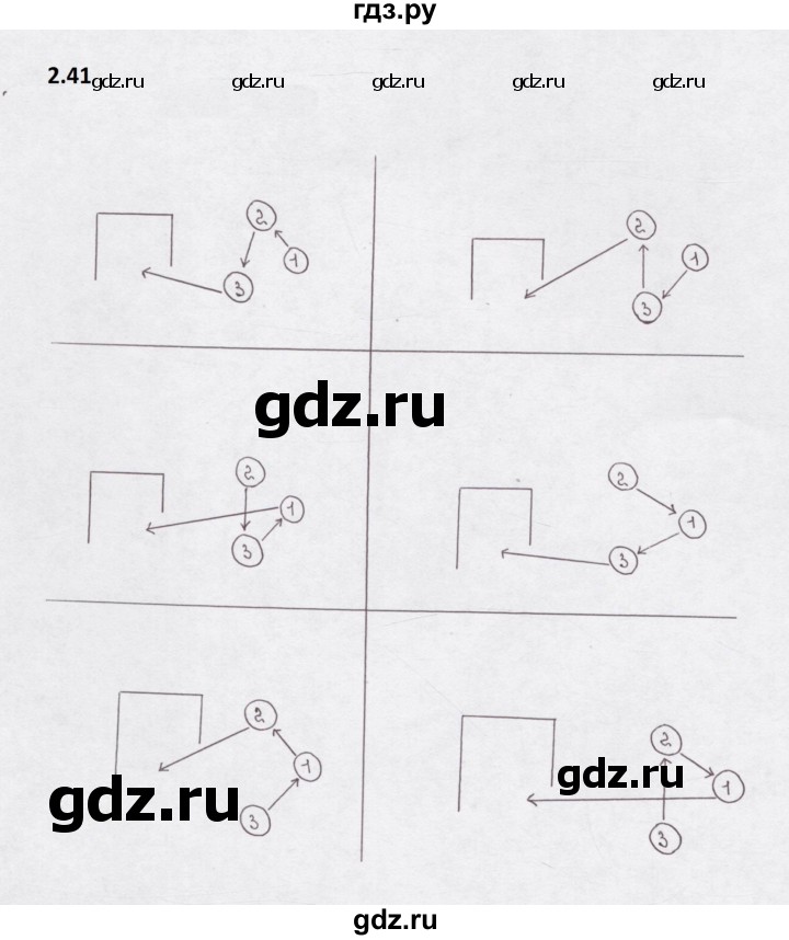 ГДЗ по математике 5 класс  Бунимович рабочая тетрадь (Дорофеев)  глава 2 - 2.41, Решебник 2023