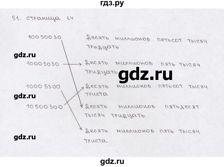 ГДЗ по математике 5 класс  Бунимович рабочая тетрадь (Дорофеев)  глава 2 - (51), Решебник №1 2016