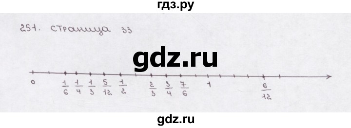 ГДЗ по математике 5 класс  Бунимович рабочая тетрадь (Дорофеев)  глава 8 - (251), Решебник №1 2016