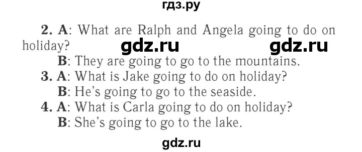 ГДЗ по английскому языку 4 класс Быкова Spotlight  часть 1. страница - 124, Решебник 2015 №2