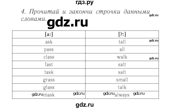 ГДЗ по английскому языку 4 класс Быкова Spotlight  часть 1. страница - 77, Решебник 2015 №2