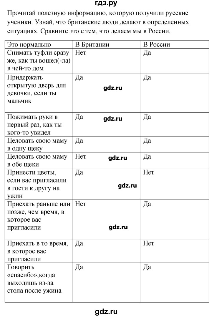 ГДЗ по английскому языку 5‐6 класс  Биболетова   unit 2 / section 1-3 - 27, Решебник №1